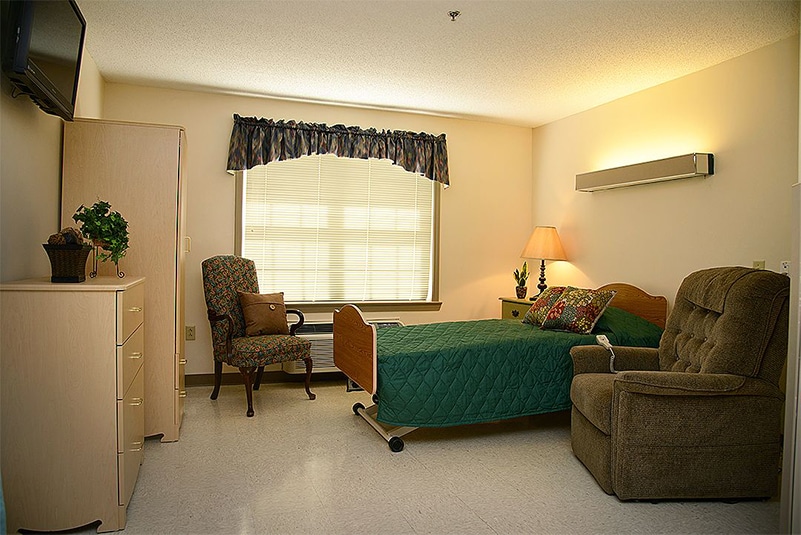 Cobblestone Rehabilitation and Healthcare Center bedroom